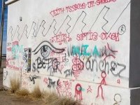 Prada Marfa Art Store Graffiti