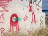 Prada Marfa Art Store Graffiti
