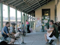 Terlingua Texas Store Porch Music Scene