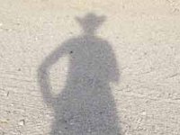 Slab City Rat Cowgirl Shadow
