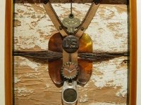 J Fred Woell Found Art Metal Museum Exhibit