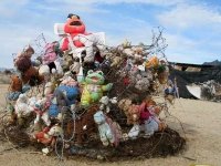 Slab City Trash Art