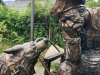 Skagway Alaska Gold Rush Dog Bronze Statue