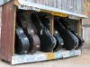 Guitar Parking in Luckenbach Texas