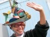 Slab City Mad Hatter Potluck Partygoer