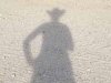 Slab City Rat Cowgirl Shadow