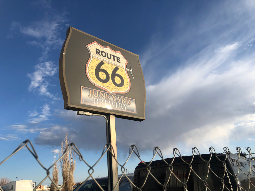 Route 66 Junkyard Brewery Grants New Mexico