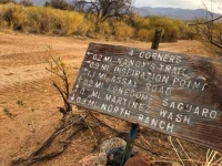 Congress Arizona Escapees Trails Sign