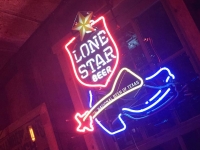 Luckenbach, Texas Lone Star Neon Sign