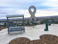 Autism Memorial Ribbon, Ephrata WA