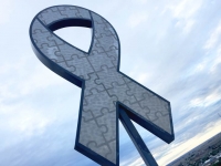 Autism Memorial Ribbon, Ephrata WA