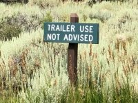 No Trailers at Great Basin National Park