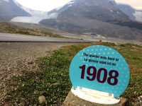 Athabasca Glacier Icefields Global Warming History
