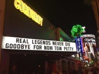 Petty Tribute on Freemont Street, Vegas October 2017