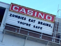 Zombies Eat Brains at Fremont Street Casino