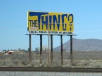 Arizona Roadside Attraction Tourist Trap Thing