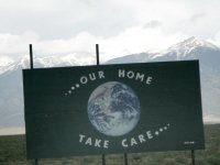 Take care of Mother Earth, our home in the Rockies