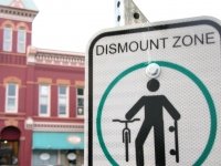 Downtown Fort Collins CO Dismount Zone