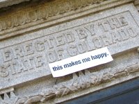 Denver Capitol Civil War Memorial Makes Someone Happy