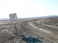 What Road? Anza Borrego Lake Bed Sign