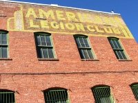 Old Bisbee American Legion Building Sign