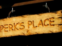 Vickers Ranch Rec Hall Sign to Honor Perk