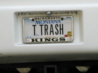 Escapees Trailer Trash License Plate