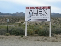 Alien Research Center near Rachel, NV