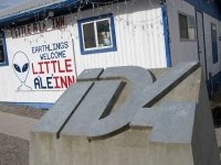Little Ale'inn Rachel, NV Independence Day Marker