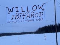 Willowbilly Iditarod Sign