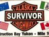 Yukon, Alaska Highway Survivor Sticker