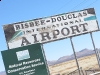 Bisbee Douglas International Airport Sign