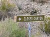 Closed Canyon Trailhead Lajitas Texas