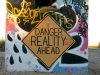 Danger Reality Ahead Sign Leaving Slab City