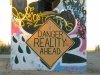 Danger Reality Ahead Sign Leaving Slab City