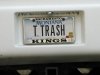 Escapees Trailer Trash License Plate