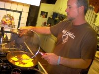 Jim Fries Fish for Bacalla