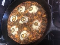 Sweet Potato Kale Egg Caserole