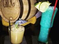 Boat Drinks and Grog at the Golden Tiki, Las Vegas NV