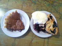 Best pie at the Pio-o-neer in PieTown, NM