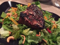 Grilled Tuna on Asian Salad