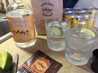 After Dark Distillery Copper Island Gin, Sicamous BC