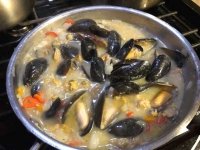 Seafood Pasta Birthday Dinner for Rene - Prince George, BC