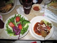 Tex Mex fiesta, Chuy's Restaurant, Austin TX