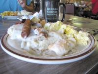 Breakfast at Hodges Corner Restaurant in Elephant Butte, NM