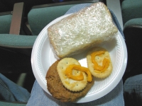Mystery Meat Sandwich and Stale Cheese Whiz at the Fiddle Fest