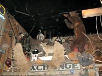 Rustic Decor at Handlebars Restaurant and Saloon in Silverton, CO