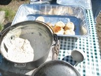 Best Biscuits and Gravy at Vickers Ranch Breakfast Horse Ride