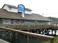 Mos restaurant on the dock in Florence, OR