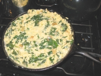 Cast iron skillet Orzo easy RV pan meal